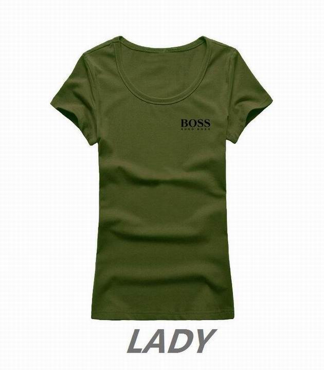 BOSS short round collar T woman S-XL-013